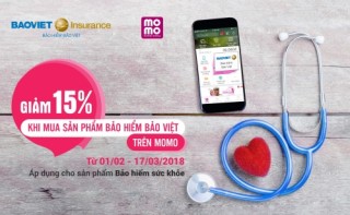 Bảo hiểm Bảo Việt sẽ bán trực tuyến sản phẩn trên ứng dụng ví MoMo