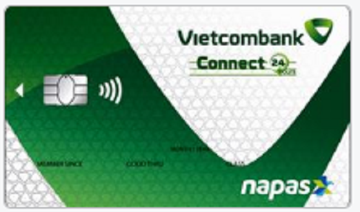 Thẻ Vietcombank Connect24 thêm nhiều tiện ích nổi trội