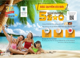 Giảm 30% khi dùng thẻ HDBank tại Furama Resort