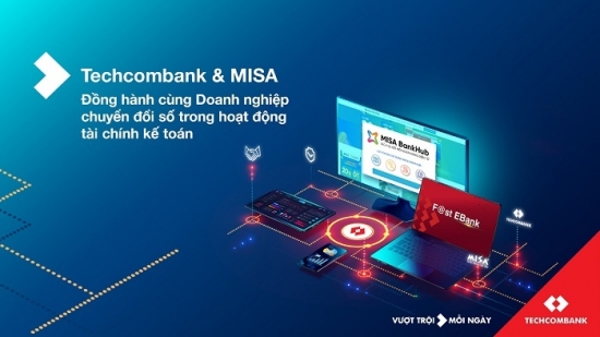Techcombank cùng Misa đồng hành cùng doanh nghiệp chuyển đổi số trong hoạt động tài chính kế toán