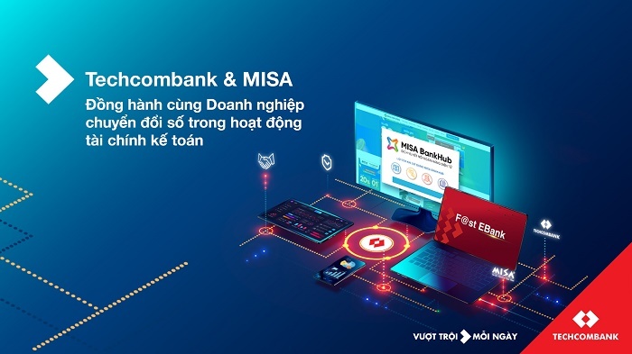 techcombank cung misa dong hanh cung doanh nghiep chuyen doi so trong hoat dong tai chinh ke toan