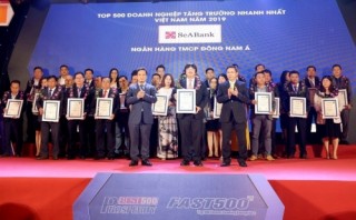 SeABank trong top 500 doanh nghiệp tăng trưởng nhanh nhất Việt Nam