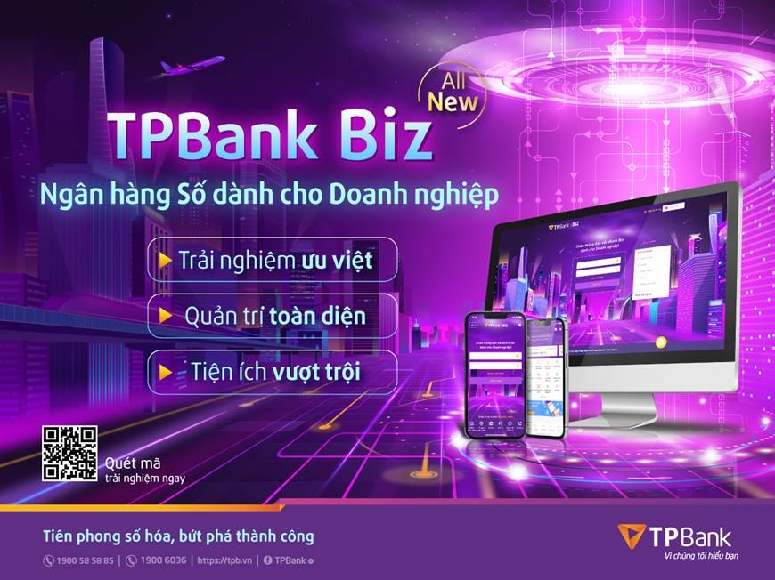 TPBank ra mắt ứng dụng ngân hàng dành cho doanh nghiệp - TPBank Biz