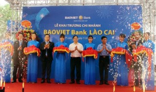 BAOVIET Bank khai trương chi nhánh Lào Cai