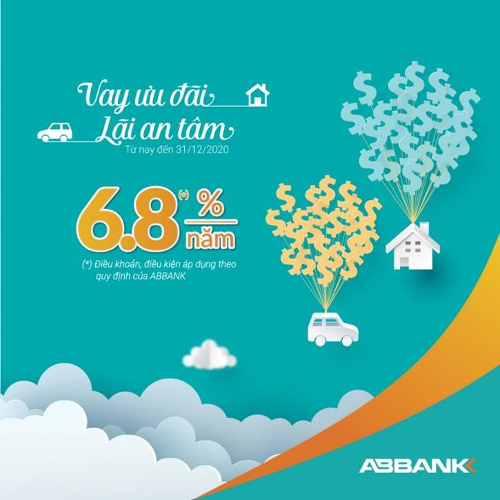 ABBANK giảm lãi suất gói vay cá nhân xuống còn từ 6,8%/năm