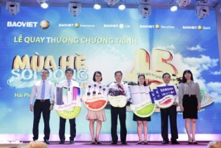 Bảo Việt đã tìm ra 241 người trúng thưởng tại đợt 1 “Mùa hè sôi động”