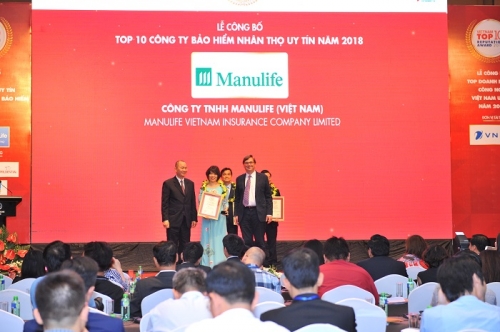 manulife viet nam lot top 10 dn bao hiem nhan tho uy tin