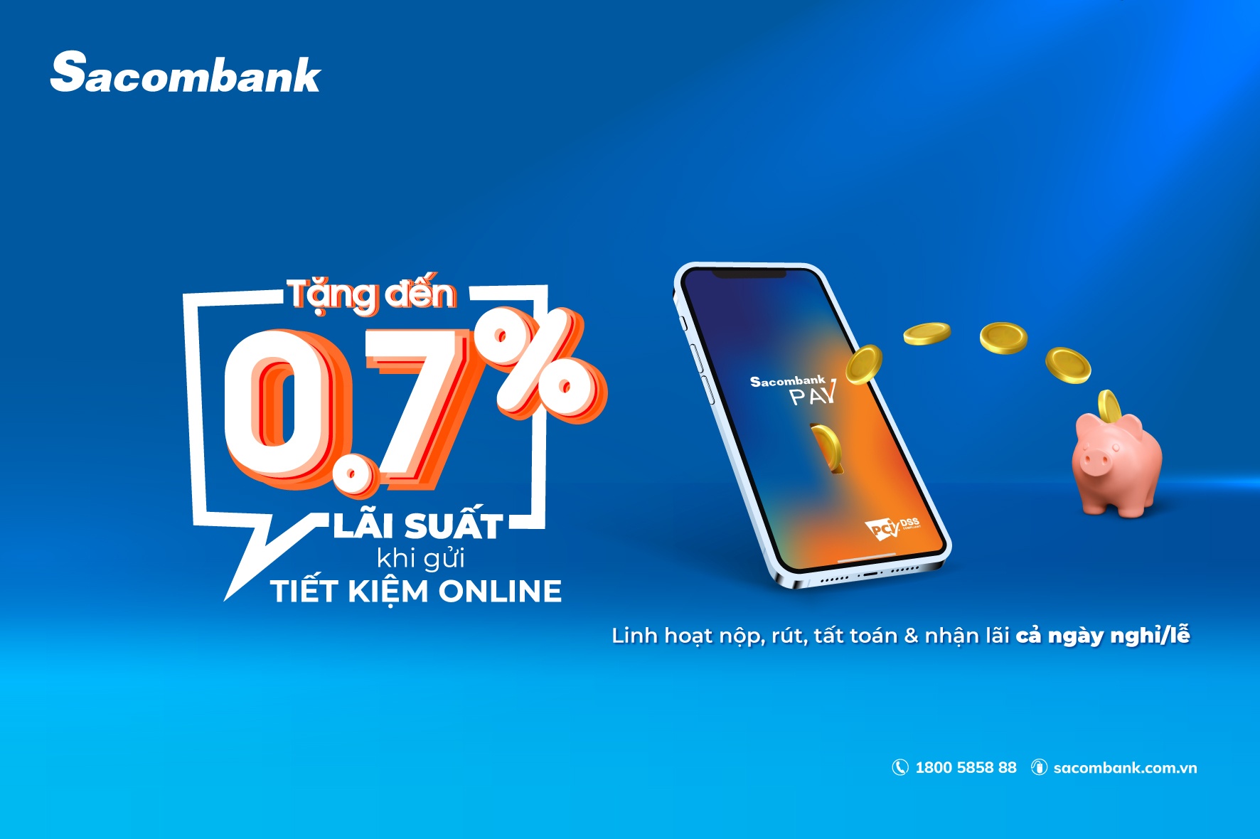 gui tiet kiem tren sacombank pay duoc tang lai suat len den 07nam