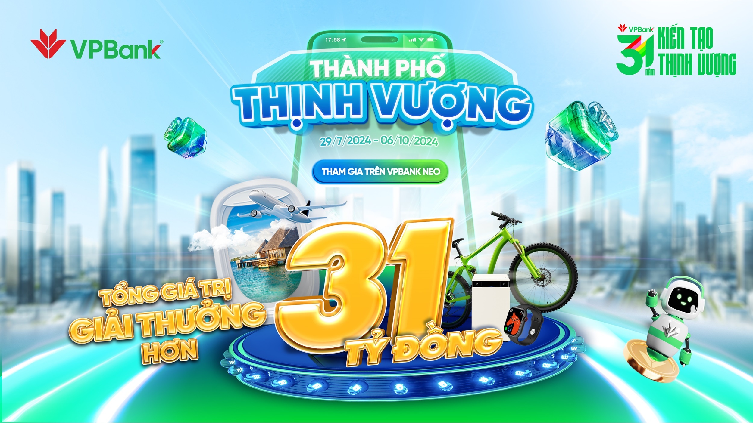 vpbank danh tang cho khach hang 31 ty dong qua tang dip sinh nhat