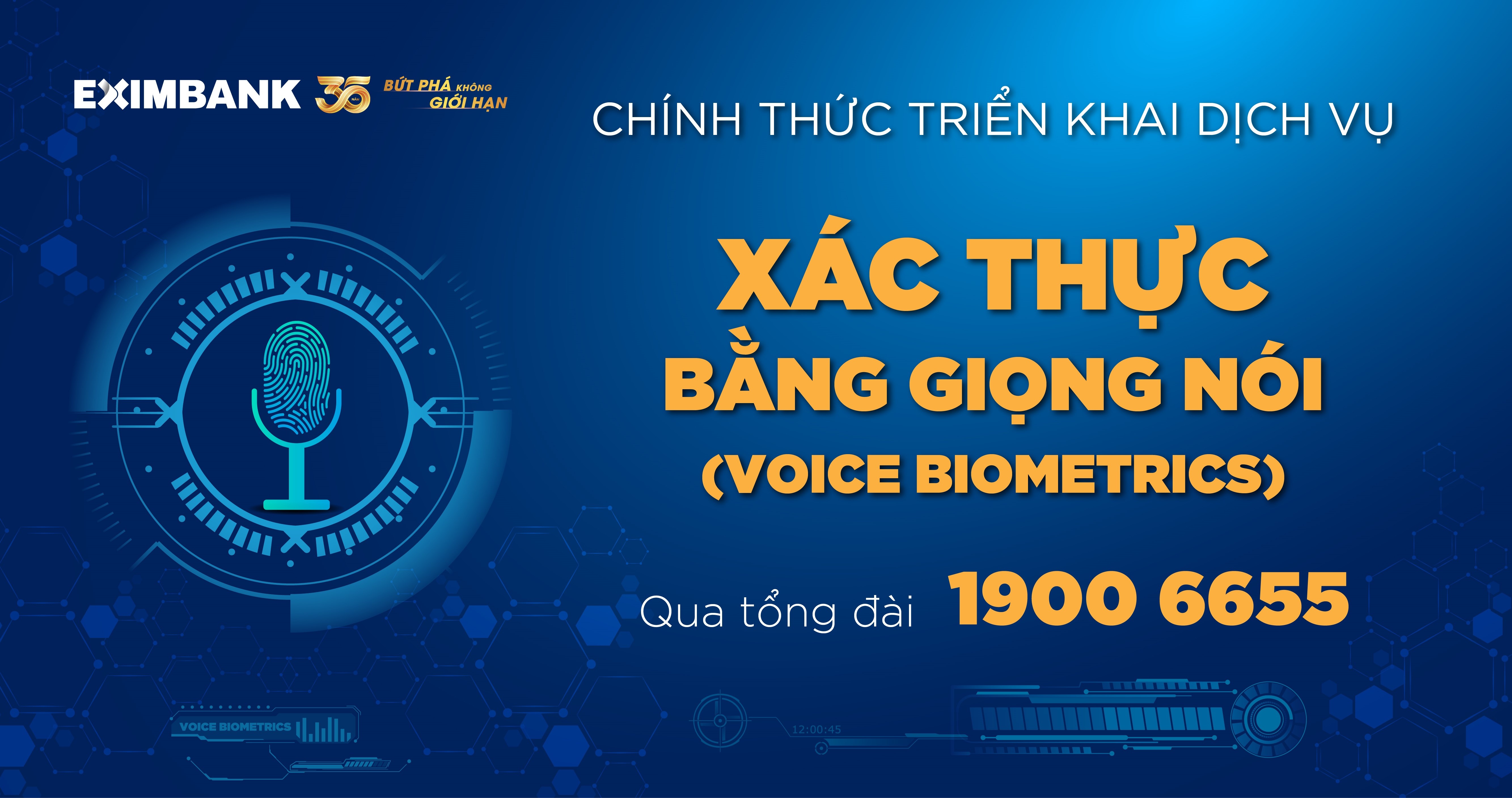 eximbank tien phong ung dung cong nghe xac thuc giong noi qua tong dai