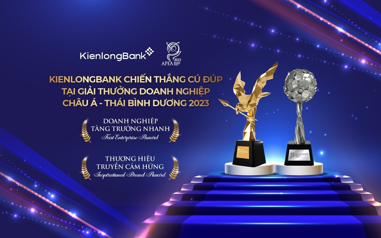kienlongbank gianh cu dup giai thuong tai asia pacific enterprise awards 2023