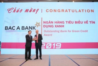 BAC A BANK nhận giải Ngân hàng tiêu biểu về tín dụng xanh