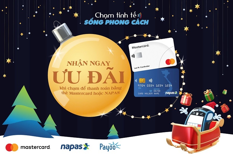 Napas, Mastercard và Payoo khuấy động mùa khuyến mãi cuối năm