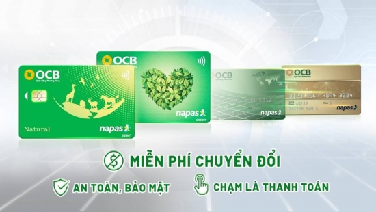 OCB miễn phí chuyển đổi thẻ từ sang thẻ chip VCCS