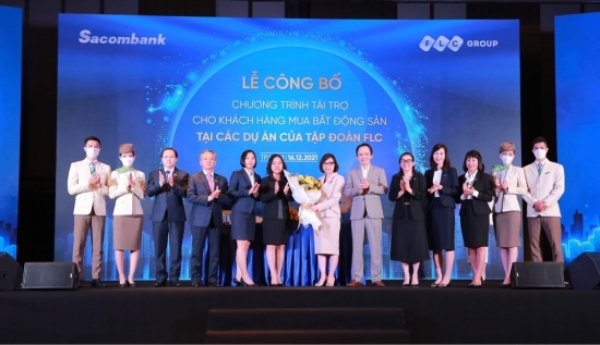 Sacombank tài trợ tín dụng cho khách mua bất động sản tại FLC Quảng Bình