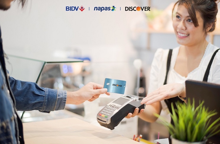Chủ thẻ DFS trên toàn cầu có thể giao dịch tại BIDV