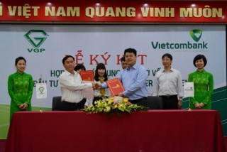 Vietcombank Hải Phòng tài trợ 700 tỷ đồng xây Cảng Container VIP Green Port