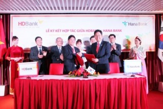 HDBank ký kết hợp tác với Hana Bank