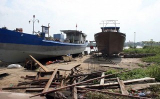 BIDV Nam Định cho vay đóng mới 4 tàu cá vỏ thép
