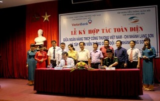 VietinBank Lạng Sơn hợp tác toàn diện với Viettel Lạng Sơn
