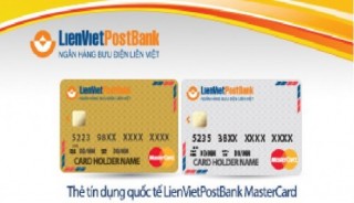 Thanh toán tự động dư nợ Thẻ tín dụng LienVietPostBank MasterCard