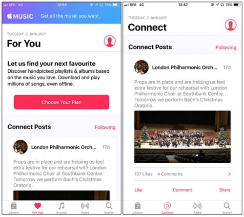 cach loai bo apple music khoi ung dung music tren iphone