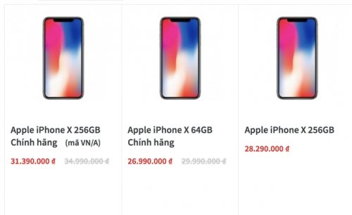 iphone x gay sot ngay can tet nhieu cua hang tang ca dem