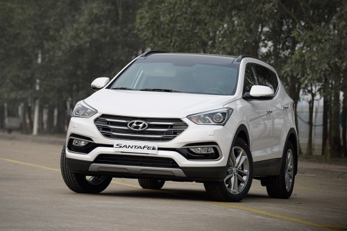 hyundai thanh cong ra mat santafe 2016 4 phien ban gia tu 11 ty dong