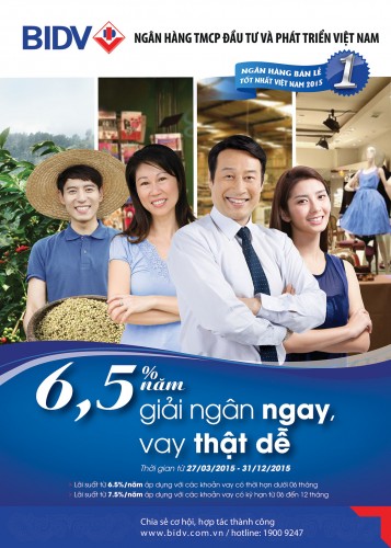 giai ngan ngay vay that de chi tu 65nam tai bidv