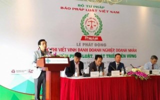 Báo Pháp luật Việt Nam phát động cuộc thi viết vinh danh doanh nghiệp, doanh nhân