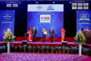 SHB lọt top 50 doanh nghiệp thịnh vượng xuất sắc Việt Nam 2017