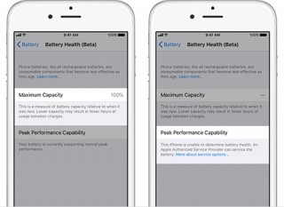 iOS 11.3 có thể phát hiện iPhone đã thay pin 'lô'