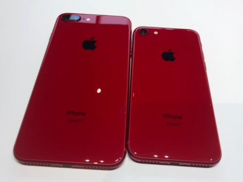 day la iphone 8 product red rat dep rat de bam van tay