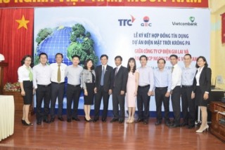 Vietcombank tài trợ dự án điện mặt trời tại Gia Lai