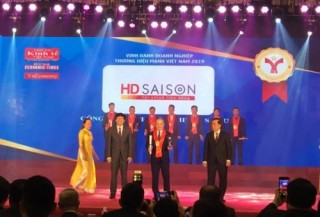 Công ty tài chính HD SAISON được vinh danh trong danh sách Thương hiệu Mạnh Việt Nam