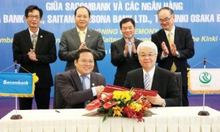 Sacombank hợp tác với các NH Nhật Bản đẩy mạnh cung cấp sản phẩm dịch vụ