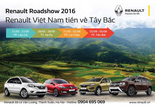 renault to chuc lai thu xe quy mo lon dau tien tai tay bac