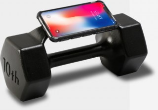 Ốp iPhone X nặng 10 kg cho người tập tạ