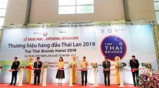 Hội chợ hàng Thái Lan ở Hà Nội thu hút lượng lớn người tiêu dùng
