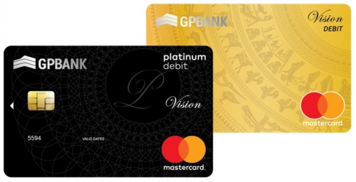 the gpbank vision debit mastercard ket noi cung the gioi