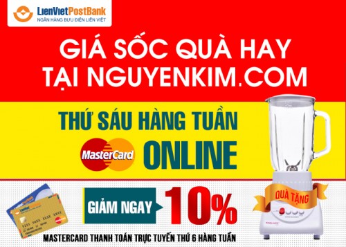 khuyen mai thu sau hang tuan cung nguyen kim va lienvietpostbank