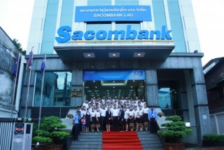 Sacombank Lào nhận nguồn vốn 4 triệu USD của WB để tài trợ cho DNNVV Lào