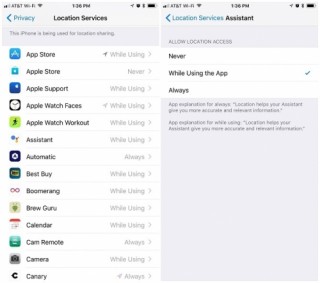 iOS 11 sẽ chặn các ứng dụng như Uber liên tục theo dõi định vị bạn