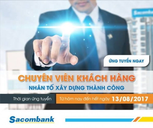 sacombank can tuyen 1000 nhan su