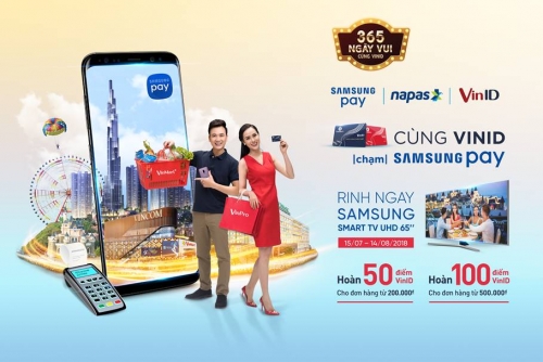thanh toan samsung pay tai vingroup co co hoi trung smarttv