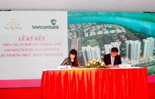 Vietcombank Nam Sài Gòn cấp bảo lãnh cho Công ty Phát triển Phú Mỹ Hưng