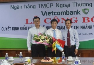 Vietcombank bổ nhiệm hàng loạt nhân sự lãnh đạo các chi nhánh