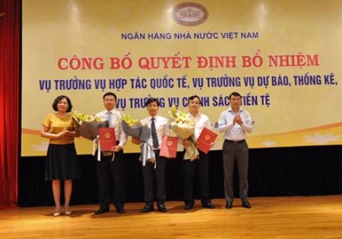 nhnn cong bo quyet dinh bo nhiem lanh dao vu