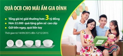 qua ocb cho mai am gia dinh