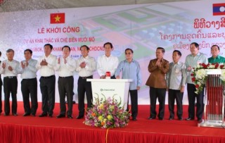 BIDV tài trợ 161 triệu USD cho dự án muối mỏ Kali tại Lào